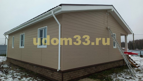 Строительство каркасного дома в п. Приозёрские дачи Петушинского района Владимирской области