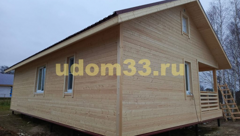 Строительство каркасного дома в д. Раменье Суздальского района Владимирской области