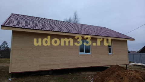 Строительство каркасного дома в д. Раменье Суздальского района Владимирской области