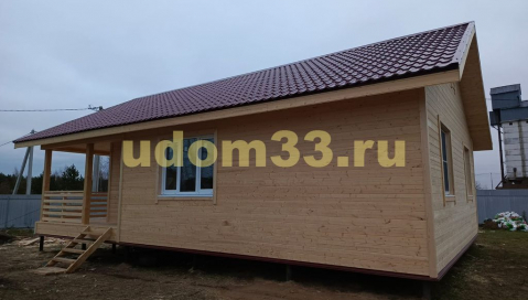 Строительство каркасного дома в д. Раменье Суздальского района Владимирской области