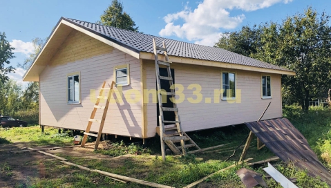 Строительство каркасного дома в деревне Резанка Борисоглебского района Ярославской области