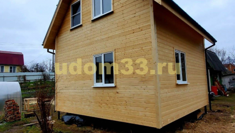 Строительство каркасного дома в СНТ Родник-2 Каширского района Московской области