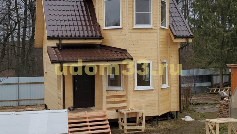 Строительство каркасного дома в СНТ Родник-2 Каширского района Московской области