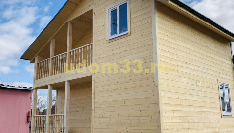 Строительство каркасного дома в городе Родники Ивановской области