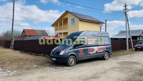 Строительство каркасного дома в городе Родники Ивановской области