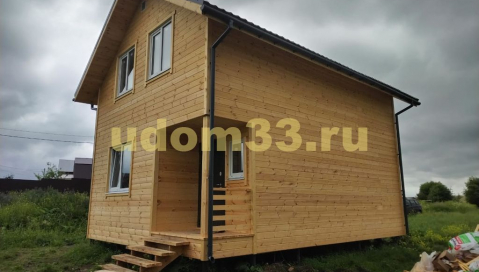 Строительство каркасного дома в с. Порецкое Суздальского района Владимирской области