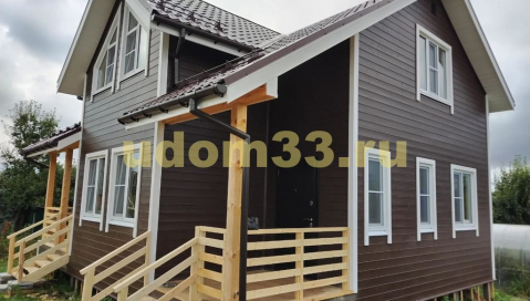Строительство каркасного дома в п. Садовый Суздальского района Владимирской области