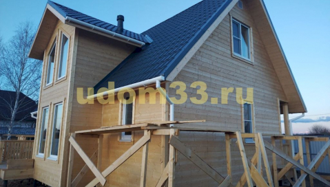 Строительство каркасного дома в с. Сельцо Суздальского района Владимирской области
