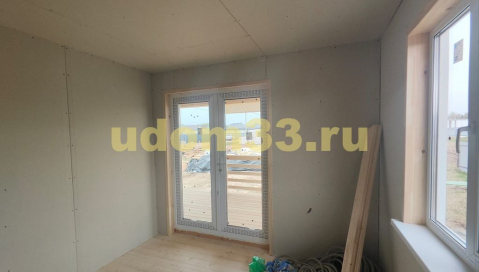 Строительство каркасного дома в с. Семеновское Ивановской области
