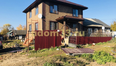Строительство каркасного дома в деревне Серп и Молот Кольчугинского района Владимирской области