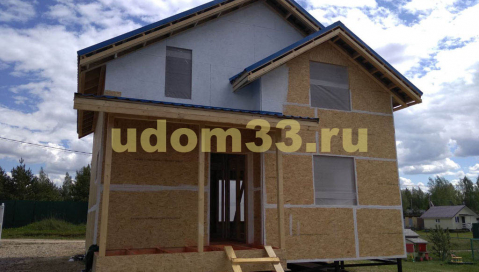 Строительство каркасного дома в городе Серпухов Московской области