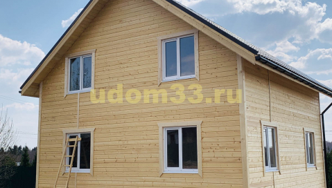 Строительство каркасного дома в деревне Шустино Кольчугинского района Владимирской области