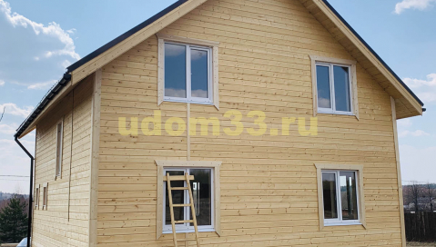 Строительство каркасного дома в деревне Шустино Кольчугинского района Владимирской области