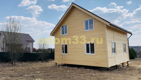 Строительство каркасного дома в деревне Шустино Кольчугинского района Владимирской области