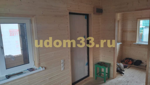 Строительство каркасного дома в СНТ Дворики-1 Киржачского района Владимирской области
