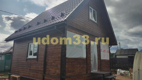 Строительство каркасного дома в СНТ Дворики-1 Киржачского района Владимирской области