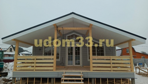 Строительство каркасного дома в СНТ Газовик Суздальского района Владимирской области