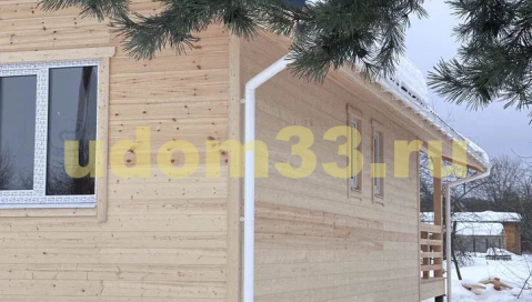 Строительство каркасного дома в СНТ Внуково Суздальского района Владимирской области