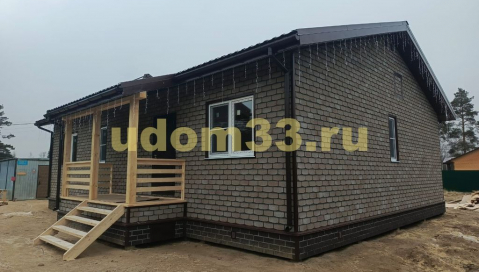 Строительство каркасного дома в г. Собинка Владимирской области