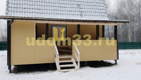 Строительство каркасного дома в деревне Старое Перепечино Петушинского района Владимирской области
