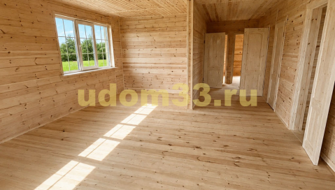 Строительство каркасного дома по проекту ДК-85 в п. Ставрово Владимирской области