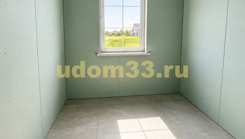 Строительство каркасного дома по проекту ДК-85 в п. Ставрово Владимирской области
