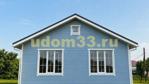 Строительство каркасного дома по проекту ДК-85 в п. Ставрово Владимирской области