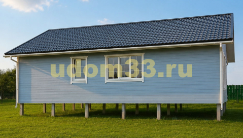 Строительство каркасного дома по проекту ДК-85 в п. Ставрово Владимирской области