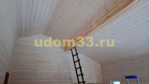 Строительство каркасного дома Барнхаус в СНТ Стекловолокно Гусь-Хрустального района Владимирской области