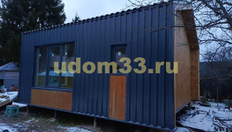 Строительство каркасного дома Барнхаус в СНТ Стекловолокно Гусь-Хрустального района Владимирской области