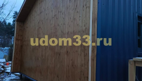 Строительство каркасного дома Барнхаус в СНТ Стекловолокно Гусь-Хрустального района Владимирской области