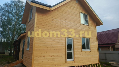 Строительство каркасного дома в г. Судогда Владимирской области