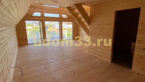 Строительство каркасного дома А-фрейм в с. Суромна Суздальского района Владимирской области