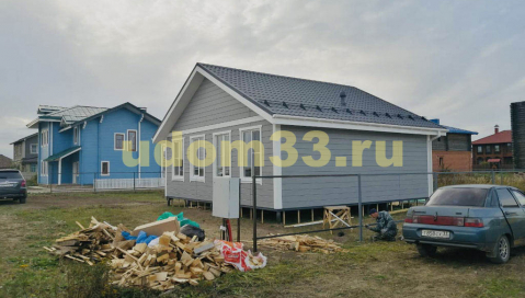 Строительство каркасного дома в г. Суздаль Владимирской области