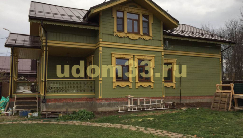 Строительство каркасного дома в псевдорусском стиле в г. Суздаль