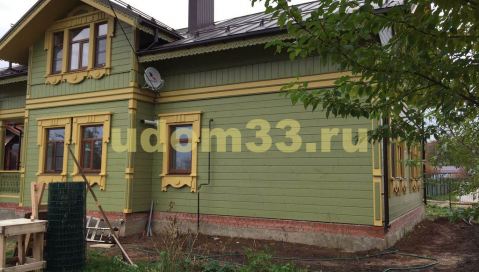 Строительство каркасного дома в псевдорусском стиле в г. Суздаль