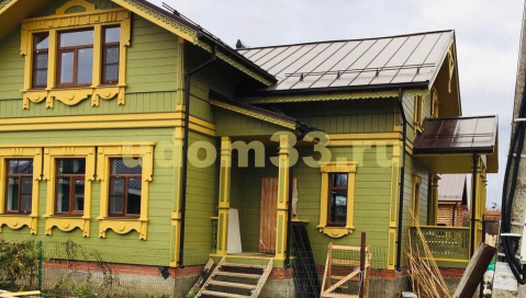 Строительство каркасного дома в псевдорусском стиле в г. Суздаль
