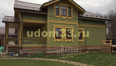 Строительство каркасного дома в псевдорусском стиле в г. Суздаль
