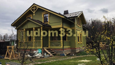 Строительство каркасного дома в псевдорусском стиле в г. Суздаль