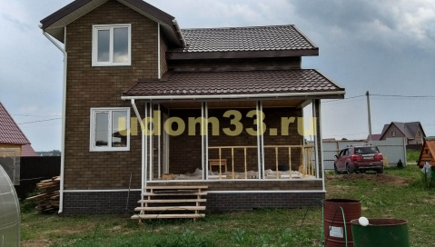 Строительство каркасного дома в ДНП Улыбка-1 Заокского района Тульской области