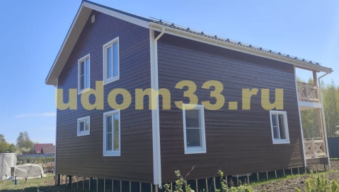 Строительство каркасного дома в д. Улыбышево Судогодского района Владимирской области