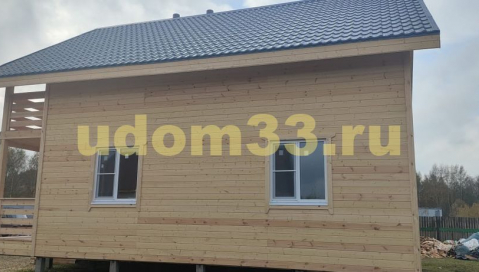 Строительство каркасного дома в д. Улыбышево Судогодского района Владимирской области