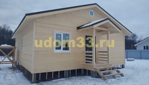 Строительство каркасного дома в д. Уварово Владимирской области