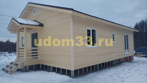 Строительство каркасного дома в д. Уварово Владимирской области