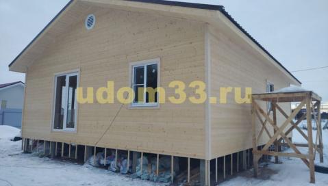 Строительство каркасного дома в д. Уварово Владимирской области