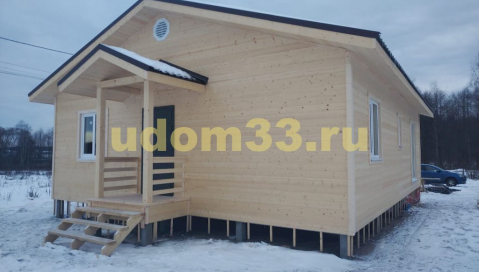 Строительство каркасного дома в д. Уварово Владимирской области