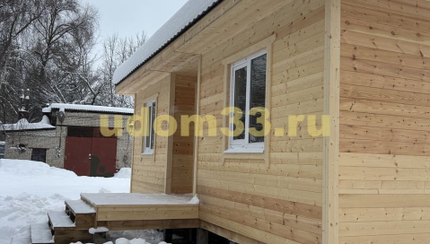 Строительство каркасного дома в г. Вязники Владимирской области
