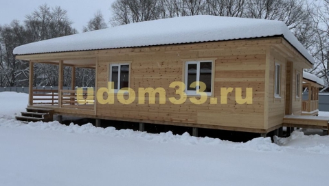 Строительство каркасного дома в г. Вязники Владимирской области