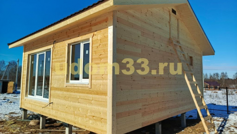 Строительство каркасной бани в КП Высокое-Гульнево Дмитровского района Московской области