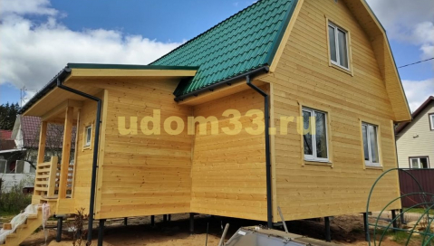 Строительство каркасного дома в СНТ «Лесной поселок» Одинцовского городского округа Московской области